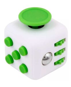 CUBO ANTIESTRES BLANCO CON VERDE