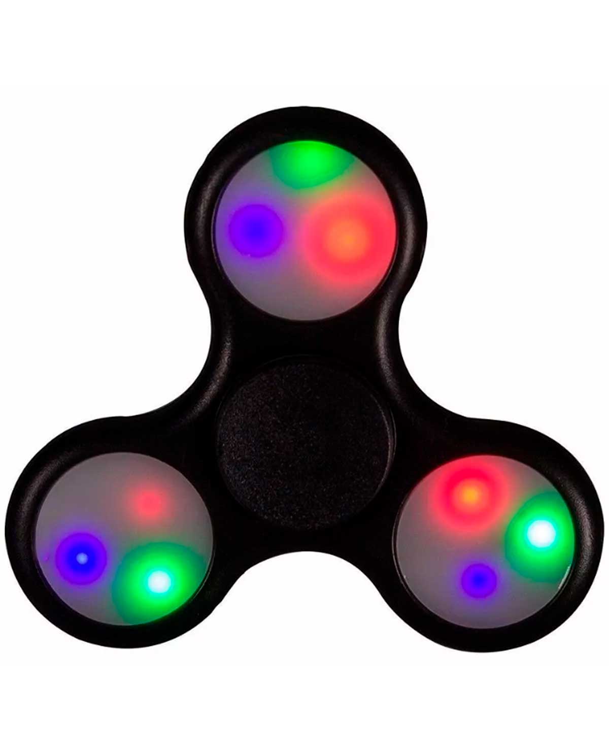SPINNER LED NEGRO