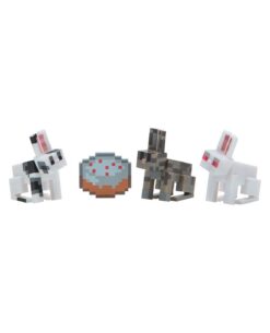 SET DE FIGURAS MINECRAFT BUNNIES