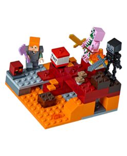 LEGO MINECRAFT THE NETHER FIGHT