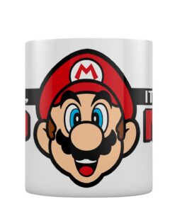 TAZA DE CERAMICA SUPER MARIO ITS-A ME MARIO