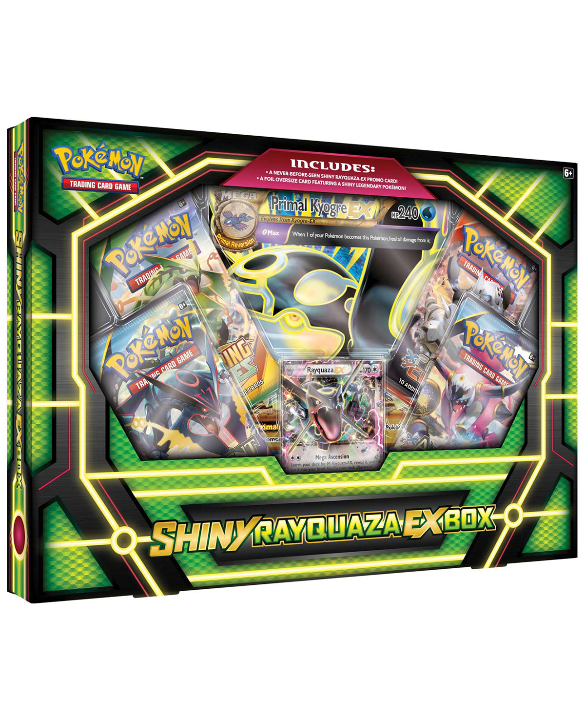 CAJA POKEMON TRADING CARD GAME RAYQUAZA EX