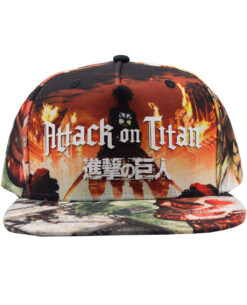 GORRA SNAPBACK ATTACK ON TITAN MULTICOLOR