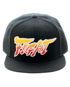 GORRA SNAPBACK STREET FIGHTER V FIGHT NEGRA