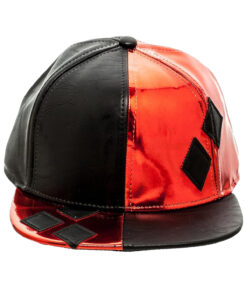 GORRA SNAPBACK HARLEY QUINN  ROJA Y NEGRA