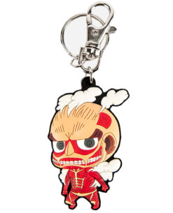 LLAVERO PLASTICO ATTACK ON TITAN TITAN COLOSAL