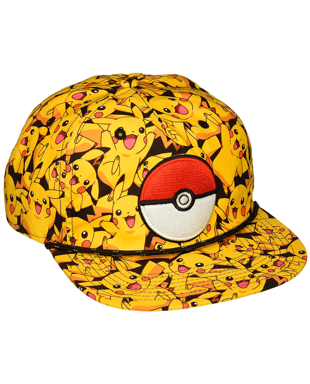 GORRA SNAPBACK POKEMON PIKACHU AMARILLA - Image 2