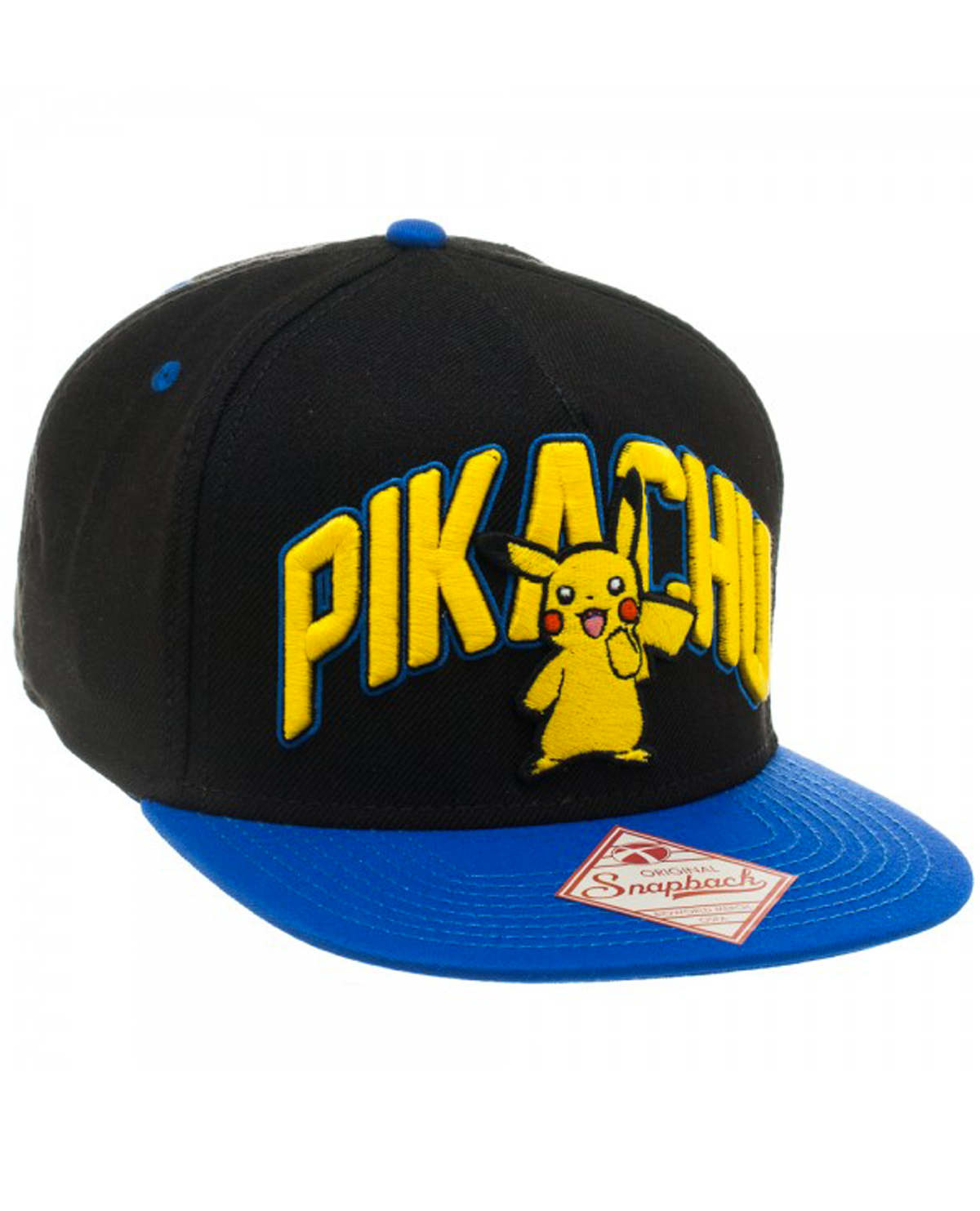 GORRA SNAPBACK POKEMON PIKACHU NEGRA - Image 2