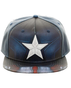 GORRA SNAPBACK CAPITAN AMERICA AZUL