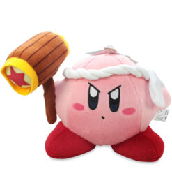 PELUCHE KIRBY CON MARTILLO 15 CM