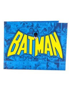 CARTERA DE PAPEL BATMAN AZUL