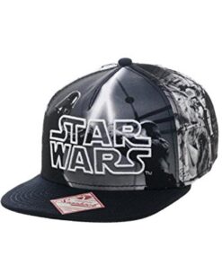 GORRA SNAPBACK STAR WARS PERSONAJES BLANCA Y NEGRA - Image 2