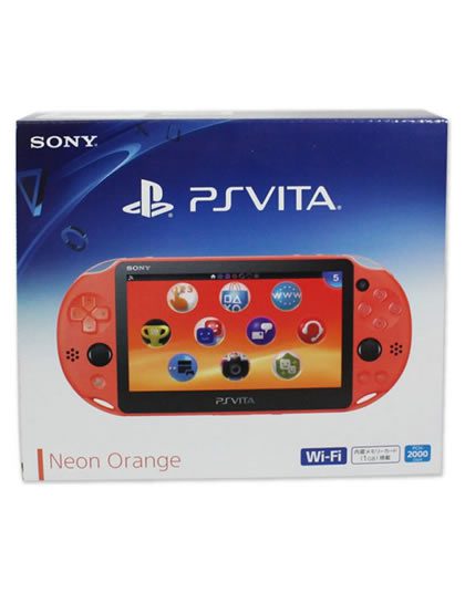 CONSOLA PLAYSTATION VITA SLIM NEON ORANGE