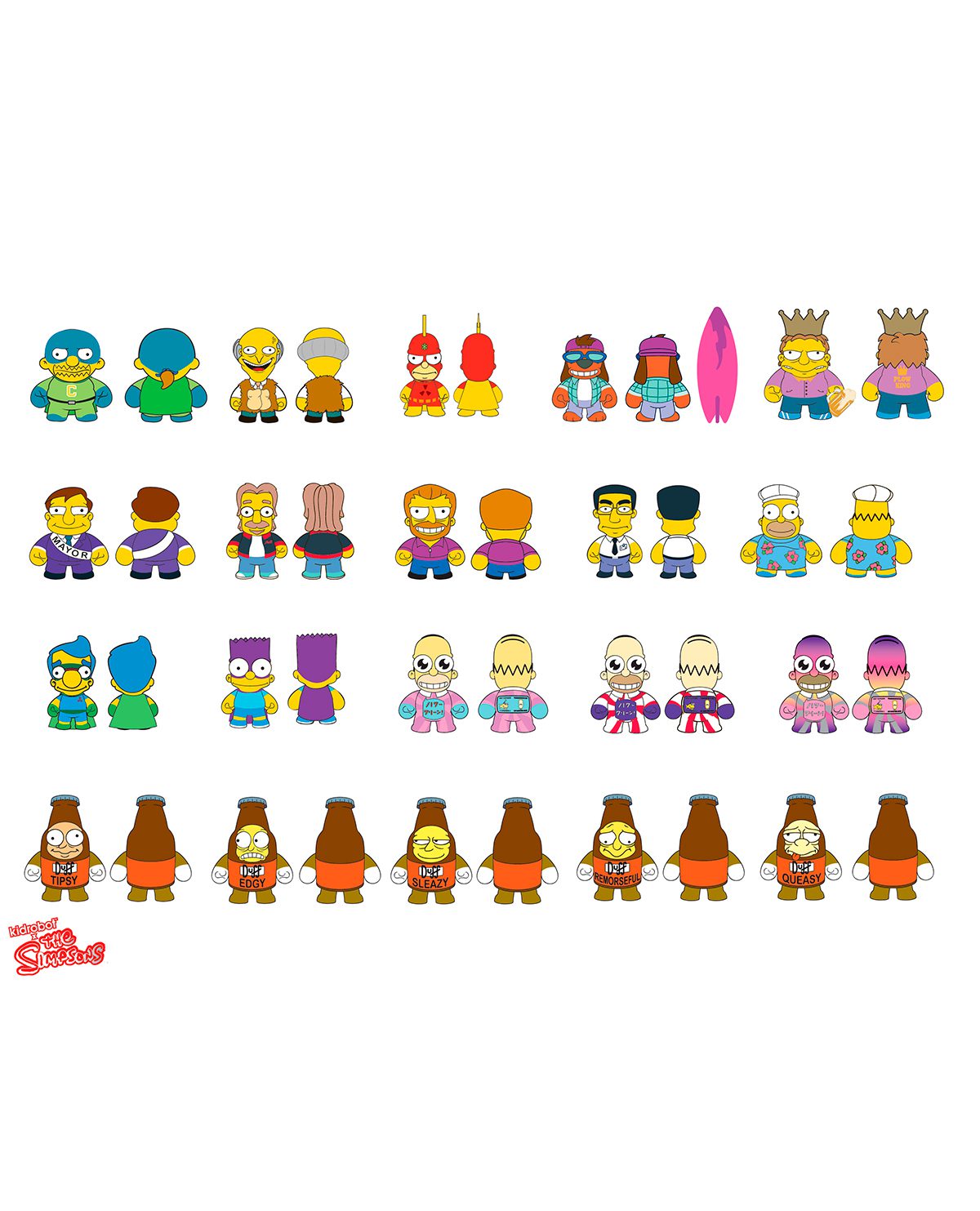 THE SIMPSONS MINI FIGURES COLLECTION 25TH ANNIVERSARY - Image 2