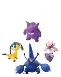 POKEMON XY4 FIGURE PACK MEGA  HERACROSS DIANCIE GENGAR HELIOP