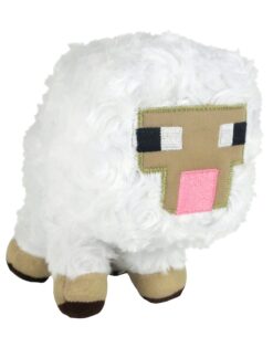 PELUCHE MINECRAFT BEBE OVEJA 13 CM