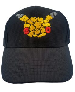 GORRA CLASICA POKEMON PIKACHU 20 ANIVERSARIO NEGRA