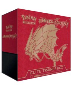 CAJA POKEMON TRADING CARD GAME XY BREAKPOINT MEGA GYARADOS ELITE TRAINER