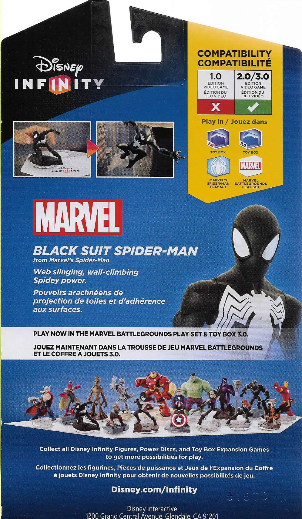 DISNEY INFINITY 3 0 SPIDERMAN TRAJE NEGRO - Image 3