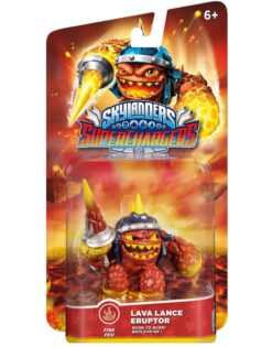 SKYLANDERS SUPERCHARGERS DRIVERS LAVA LANCE ERUPTOR