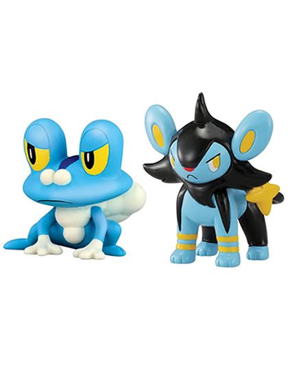 POKEMON XY 2 FIGURE PACK FROAKIE VS LUXIO - Image 2