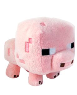PELUCHE MINECRAFT BEBE CERDO 13 CM