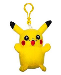 POKEMON XY KEYCHAIN PLUSH PIKACHU