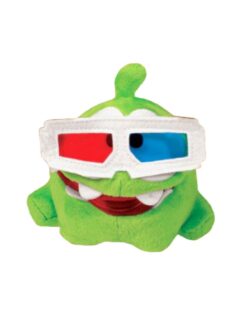 PELUCHE CUT THE ROPE OM NOM CON LENTES 3D 13 CM