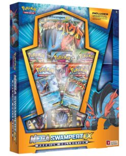 CAJA POKEMON TRADING CARD GAME MEGA SWAMPERT EX PREMIUM COLLECTION