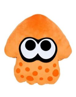 COJIN SPLATOON INKLING SQUID NARANJA