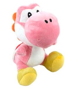 PELUCHE MARIO BROS YOSHI ROSA 20 CM