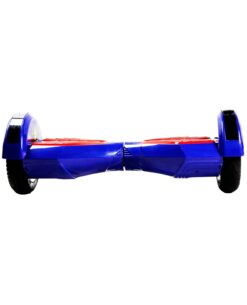 HOVERBOARD ELECTRICO 20 CM AZUL Y ROJO CON PARLANTE Y BLUETOOTH