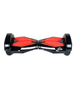 HOVERBOARD ELECTRICO 20 CM NEGRO Y ROJO CON PARLANTE Y BLUETOOTH