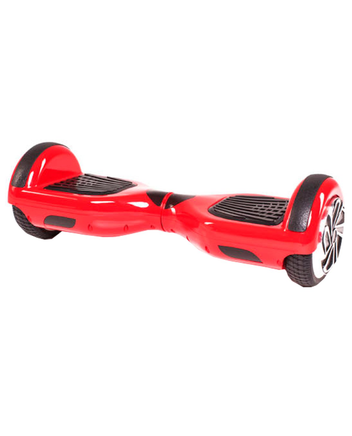 HOVERBOARD ELECTRICO 20 CM ROJO Y NEGRO CON PARLANTE Y BLUETOOTH