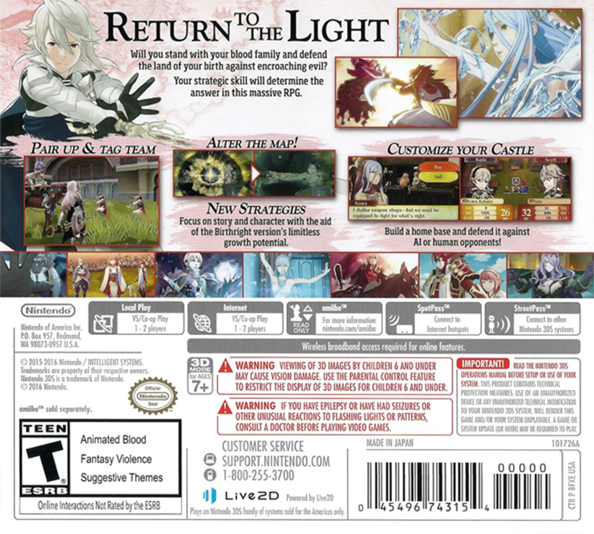 FIRE EMBLEM FATES BIRTHRIGHT - Image 2