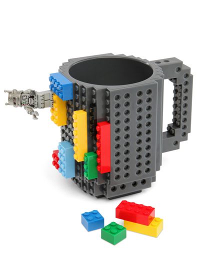TAZA DE PLASTICO THINKGEEK BUILD-ON - Image 2