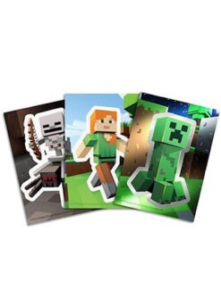 CARTAS STICKER MINECRAFT