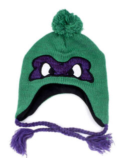 GORRO LAPLANDER TORTUGAS NINJA DONATELLO VERDE