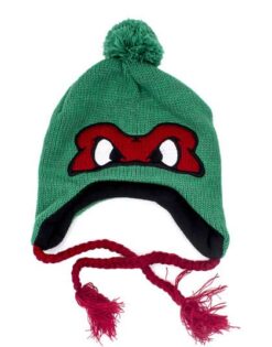 GORRO LAPLANDER TORTUGAS NINJA RAPHAEL VERDE