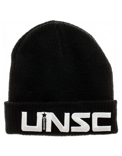 GORRO BEANIE HALO UNSC NEGRO