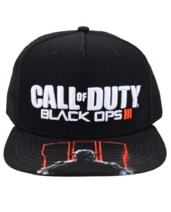 GORRA SNAPBACK CALL OF DUTY BLACK OPS III LOGO NEGRA