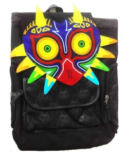 MOCHILA THE LEGEND OF ZELDA MAJORAS MASK NEGRA