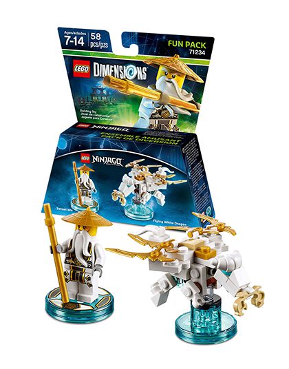 LEGO DIMENSIONS NINJAGO SENSEI WU FUN PACK - Image 2