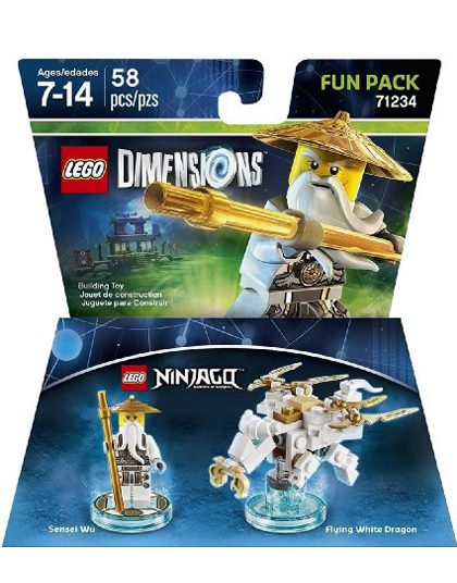 LEGO DIMENSIONS NINJAGO SENSEI WU FUN PACK