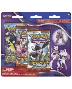 TRIPLE SOBRE POKEMON TRADING CARD GAME XY BREAKTHROUGH MEWTWO X