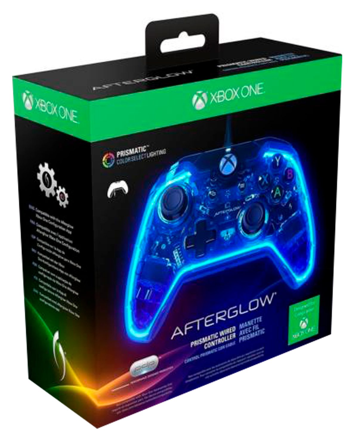CONTROL XBOX ONE ALAMBRICO AFTERGLOW PRISMATIC - Image 2