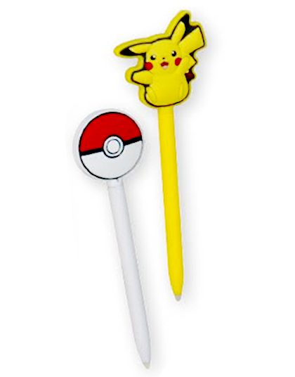 POKEMON PIKACHU AND POKEBALL STYLUS SET - Image 2