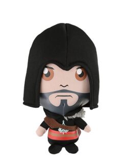 PELUCHE ASSASSINS CREED EZIO AUDITORE CON TRAJE NEGRO 17 CM