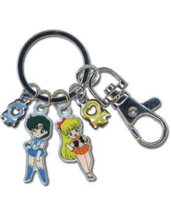 LLAVERO METALICO SAILOR MOON MERCURY AND VENUS