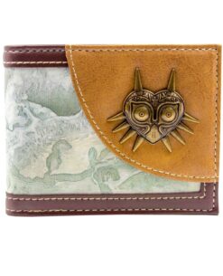 CARTERA ZELDA MAJORAS MASK PLACA METALICA